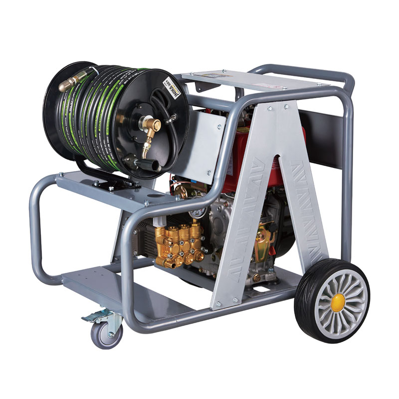 3400 tr / min Diesel Pipe Dredge Machine Electric Start Electric